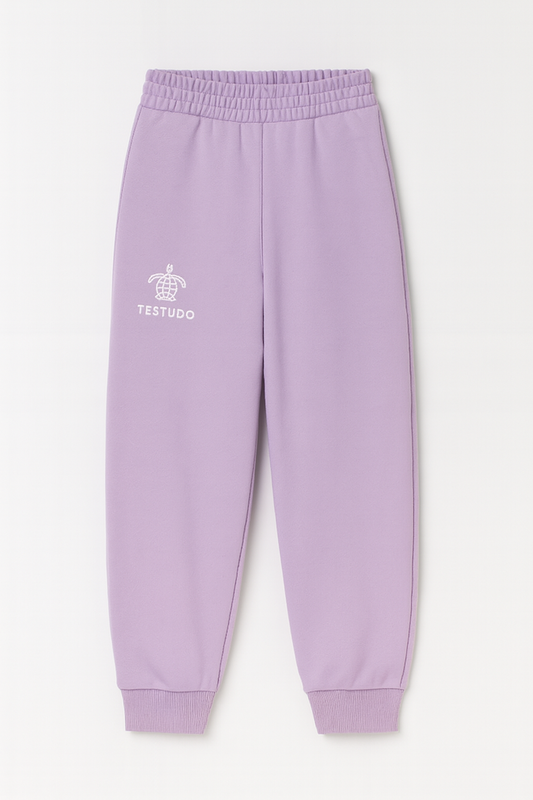 Soft Cotton Testudo Pants – Lilac Edition