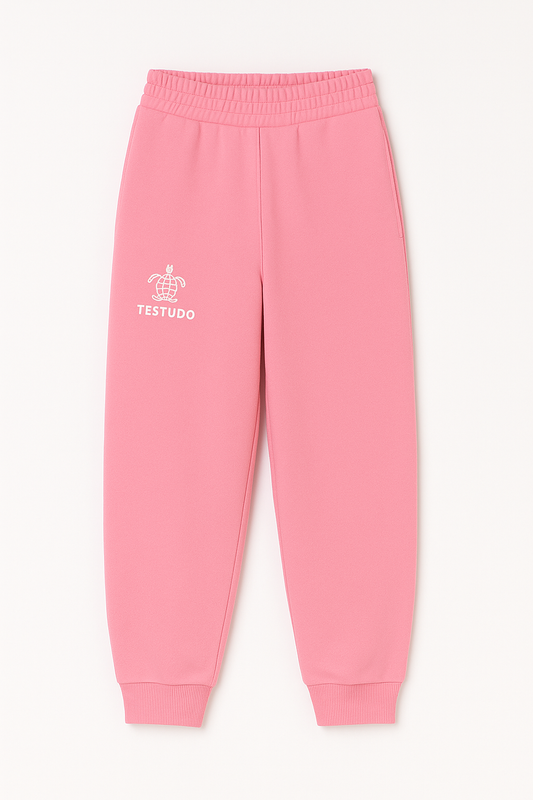Soft Cotton Testudo Pants – Pink Edition