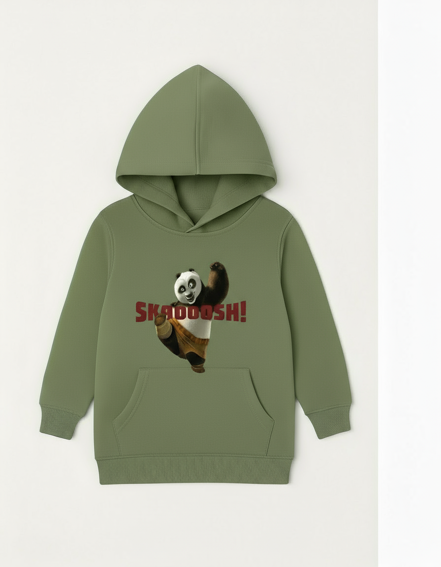 Soft Cotton Skadoosh Hoodie – Green Edition
