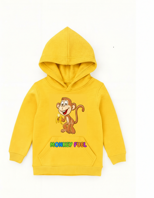 Soft Cotton monkey fuel Hoodie – Yellow Edition